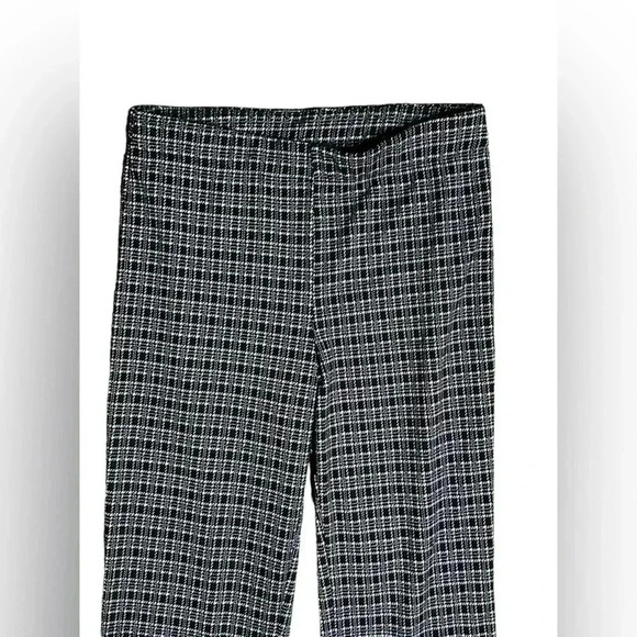 ModCloth Pull on Checkered Soft Kick Flare Pants Medium - Picture 2 of 5